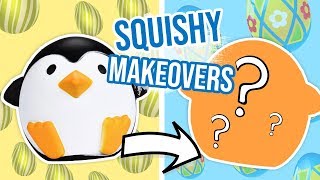 SQUISHY MAKEOVERS  Easter Edition [upl. by Ahseuqal]