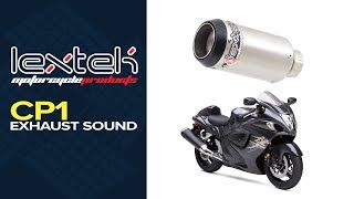 Lextek CP1 Exhaust Sound Suzuki GSX1300R Hayabusa 19992007 [upl. by Demp]