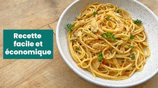 Pâtes à lail  Recette facile et économique [upl. by Niarda]