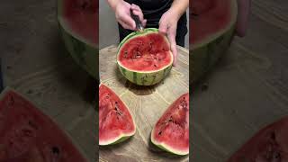 Amazing Watermelons Cutting Skills Watermelons Basket cuttingskils [upl. by Notneb]