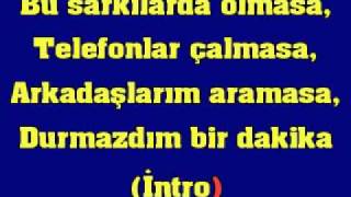 Tarkan  Bu Sarkılarda Olmasa karaoke [upl. by Aronek8]