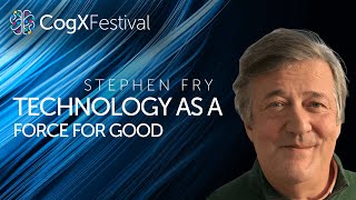 Stephen Fry on How to use AI as a force for good  CogX Festival 2023 [upl. by Wildermuth745]