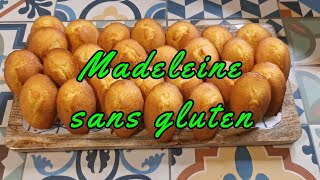 Madeleines légères et moelleuses sans gluten recette Light and fluffy glutenfree madeleine recipe [upl. by Shirberg259]