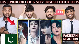 BTS Jungkook English Mix Edits  Pakistani Reaction  Usman Rajpoot [upl. by Ecirum657]