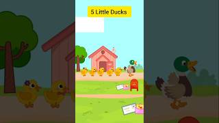 Cocomelon Five Little Ducks  Ducks Poem  Ducks Rhymes  Baby Shark CoComelon ChuChuTV ducks [upl. by Ait]