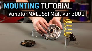 Variator MALOSSI Multivar 2000 für Vespa amp Andere Modelle  MONTAGE TUTORIAL 🛵🔧 [upl. by Ibbison146]