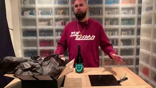 Unboxing  Dom Pérignon Vintage 2008 Luminous Collection  Glow in the dark [upl. by Sneve]