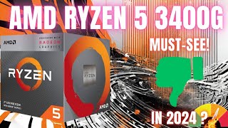 AMD Ryzen 5 3400G The Quintessential Balanced Performer still working in 2024 [upl. by Nalym]