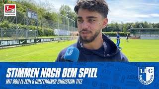 „Ein guter Test um zu wissen wo wir stehen“  Stimmen nach dem Spiel gegen Bayern München II 11 [upl. by Robaina]