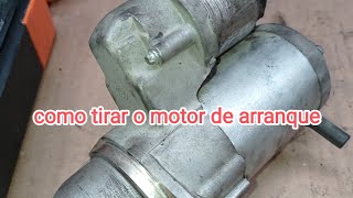 Como tirar o motor de arranque Onix Chevrolet [upl. by Eirdua]