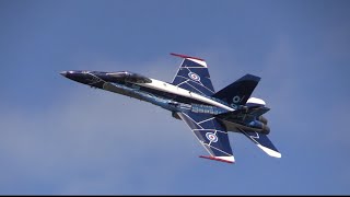 CF18 Hornet Demonstration  2024 Quinte International Air Show [upl. by Hallee]