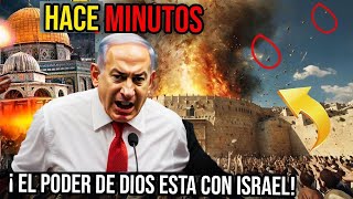 🔴 ¡IMPACTANTE EL PODER DE DIOS SE MUESTRA EN ISRAEL EN MEDIO DE LA BATALLA [upl. by Lavena]