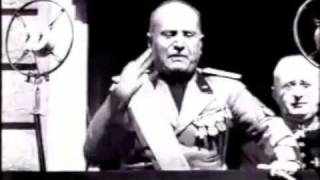 Mussolini famoso discorso in dialetto barese [upl. by Nixon]