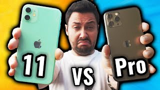 Le Problème de liPhone 11 Pro VS iPhone 11 [upl. by Nikolos]