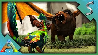 THE DEINONYCHUS IS THE BEST BOSS FIGHTING CREATURE IN ARK  ARK Survival Evolved E99 [upl. by Tala]