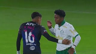 Kendry Paez vs Palmeiras 1 Goal He Humiliated Endricks Team 🇪🇨 [upl. by Carhart]