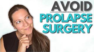 Prolapse Surgery Alternatives Finding Relief Without Going Under the Knife [upl. by Annadroj]