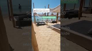 So Cool SantAnna Beach Club tour Mykonos Greece [upl. by Kim]