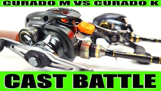 NEW Shimano Curado M vs Curado K CAST BATTLE [upl. by Creath]