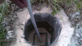 How to install repair remove replace a fence post the easy way [upl. by Risay]