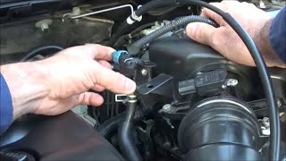 20072013 Toyota Corolla How to remove and inspect the Vacuum Switching Valve Βαλβίδα Εκκένωσης [upl. by Aiuoqes]