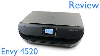 HP Envy 4520 AllinOne Printer Review [upl. by Cyprio462]