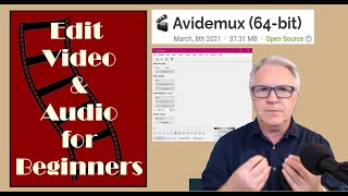 How to Edit Video and Audio for Beginners using FREE programs Avidemux amp Audacity [upl. by Meihar]