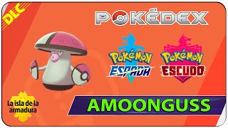 Donde y Como Capturar a Amoonguss  078 Pokedex Isla de la Armadura Espada y Escudo [upl. by Malissia]