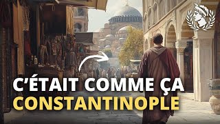 Flânez dans Constantinople en 1453 Que verriezvous  Des murs imposants Hagia Sophia [upl. by Odnarb]