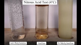 Nitrous Acid Test for Amines [upl. by Ys]