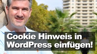 Cookie Hinweis in Wordpress einfügen ohne Plugin [upl. by Janie717]