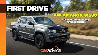 2021 Volkswagen Amarok W580S First Drive  CarAdvice  Drive [upl. by Ilujna324]