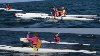 Fantastic Downwind Pro Promo Surfski video with the Mocke Brothers [upl. by Ahsikel]