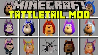 Minecraft TATTLETAIL MOD  SURVIVE AGAINST SCARY MONSTERS  Modded MiniGame Educational Video [upl. by Ancilin]