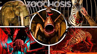 Zoochosis  All Animals amp All Leaks Gameplay [upl. by Yrnehnhoj118]