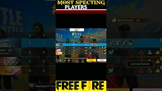 Most Specting Player 💀 freefire viralvideo trending short [upl. by Zaslow]