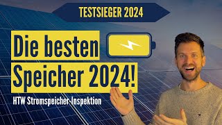 Photovoltaik Speicher 2024 Die effizientesten Speicher für die Photovoltaikanlage 2024 [upl. by Einohtna]