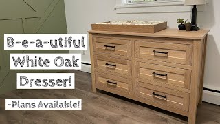 6 Drawer DresserChanging Table Build  Howto [upl. by Akemat]