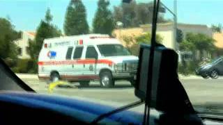 AMR Medic 431 amp EMS 42 enroute TC heavy [upl. by Dlaregztif683]