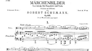 Robert Schumann Märchenbilder Op 113 1851 [upl. by Notnert]