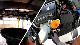 MercedesBenz 7GDCT Gearbox  Oil Change [upl. by Itnahsa372]