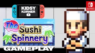 The Sushi Spinnery SWITCH ADDICTIVE GAMEPLAY gameplay nintendoswitch thesushispinnery [upl. by Chenee128]