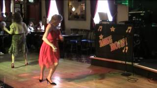 CAROL DANCING QUEENS HOTEL BLACKPOOL RED DRESS [upl. by Muscolo728]