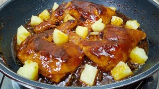 HAVE YOU TRIED THIS YUMMY CHICKEN RECIPESUPER EASY DISH FOR NOCHE BUENA chickenhamonado [upl. by Danica]