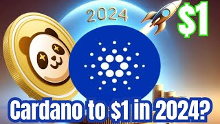 Cardano PRICE EXPLODES in 2024 Can ADA Hit 1 Honest Breakdown [upl. by Cosme257]