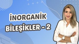 4Ders İnorganik Bileşikler2 Seda Hoca Biyoloji 🧬 [upl. by Joao]