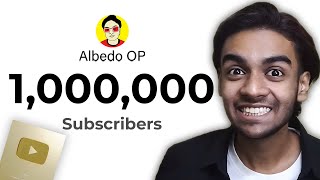 Hitting 1 MILLION SUBSCRIBERS LIVE [upl. by Siletotsira]