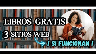 CÓMO DESCARGAR LIBROS GRATIS  3 SITIOS WEB SI FUNCIONAN [upl. by Midian713]