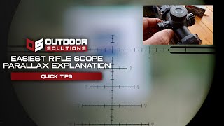 Mastering Parallax Simplifying the Basics of Rifle Scope Adjustment [upl. by Alber900]