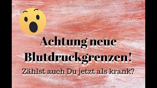 ⚠️ Achtung neue Blutdruckgrenzen 😳 Zählst AUCH DU jetzt als krank  Bluthochdruck Lüge MUST SEE [upl. by Claudian]